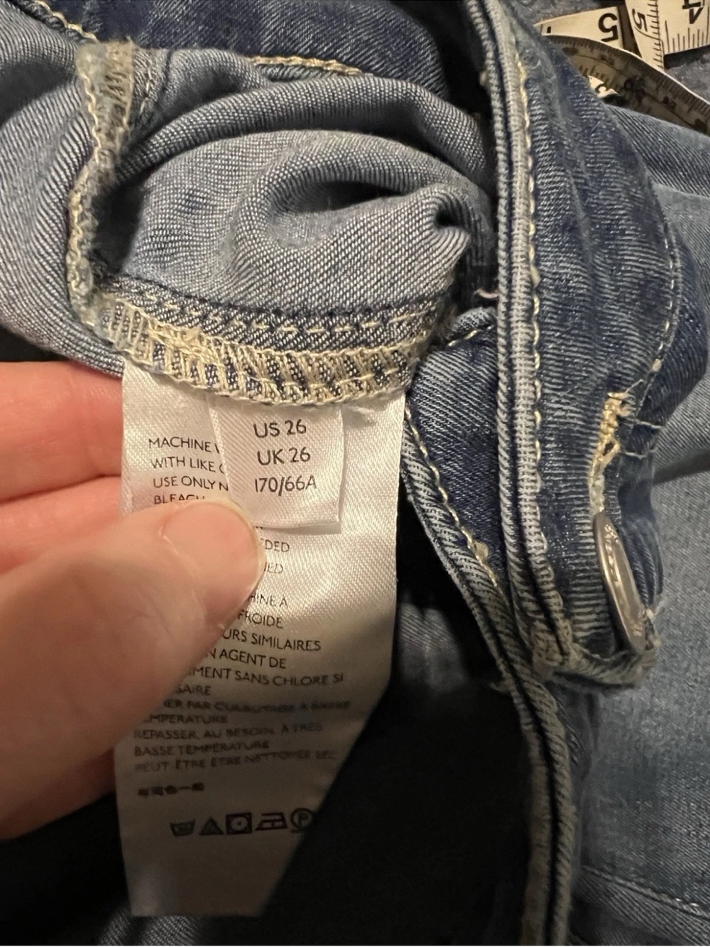 Free People Just Float On Flare High Rise Super Flare Jeans 26 Bell Bottom   F - Picture 6 of 9
